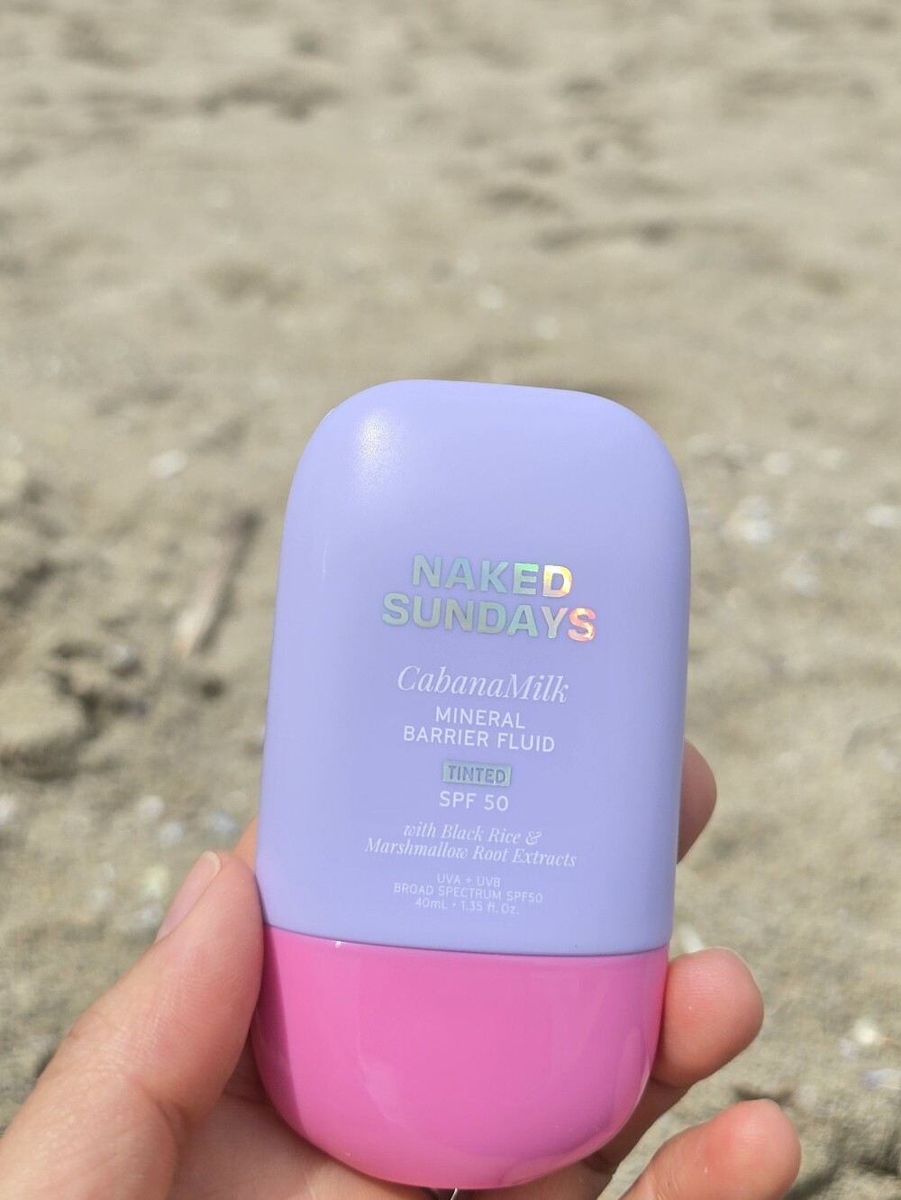 Naked Sundays CabanaMilk Mineral Barrier Fluid Tinted SPF 50 - Picture 1 of 4
